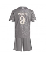 Real Madrid Kylian Mbappe #9 Alternativní dres pro děti 2024-25 Krátký Rukáv (+ trenýrky)